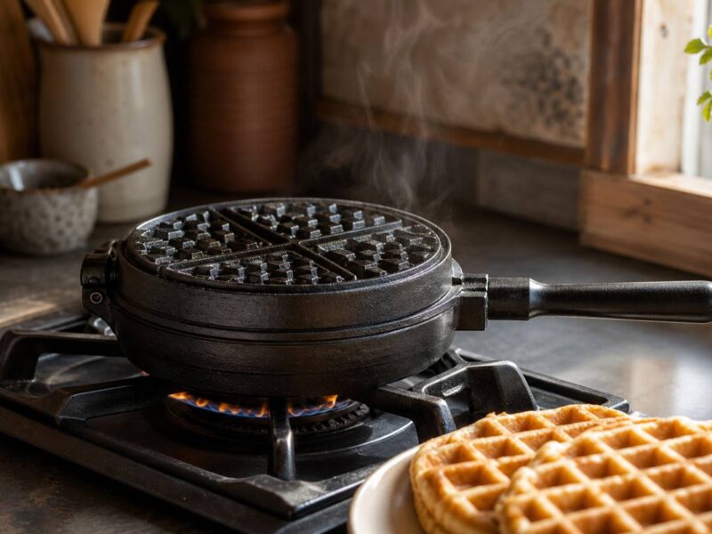 Cast Iron Waffle Irons: What the Weight Actually Buys You