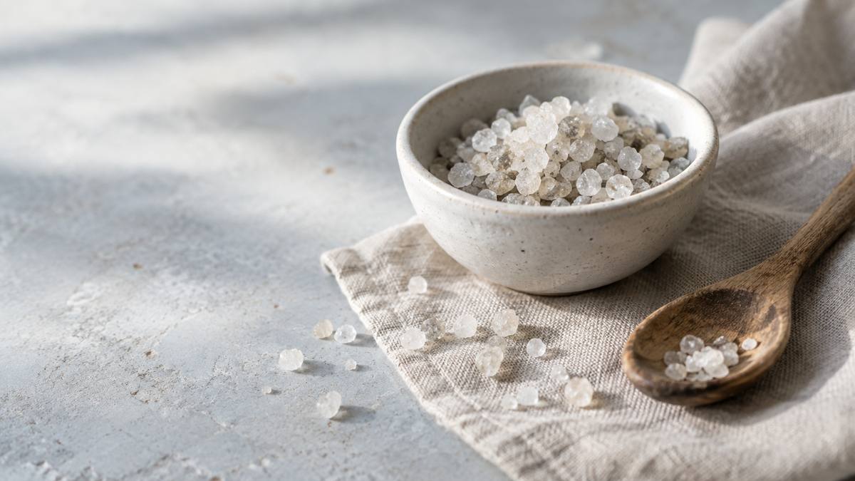 What is high mineral sea salt and how does it differ from table salt?