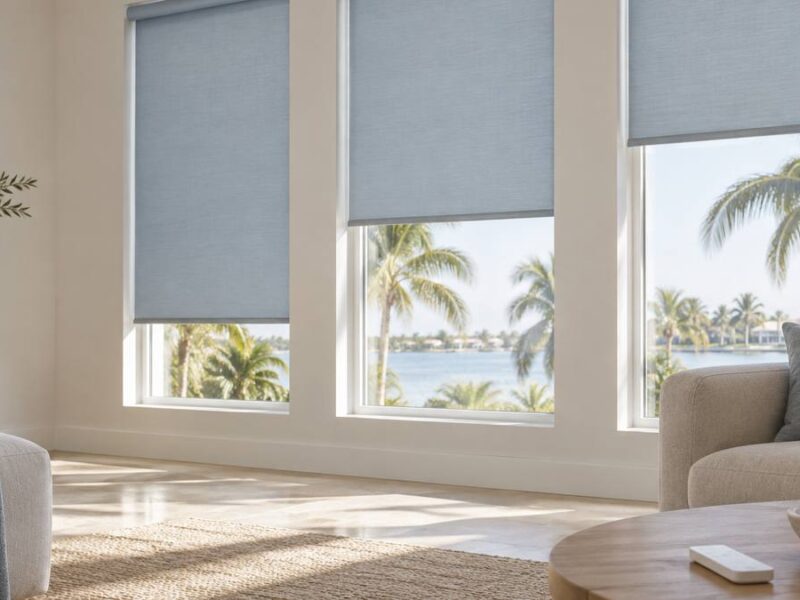 Motorized Shades vs Manual Shades for a Sunny Florida Home: How to Decide Window by Window