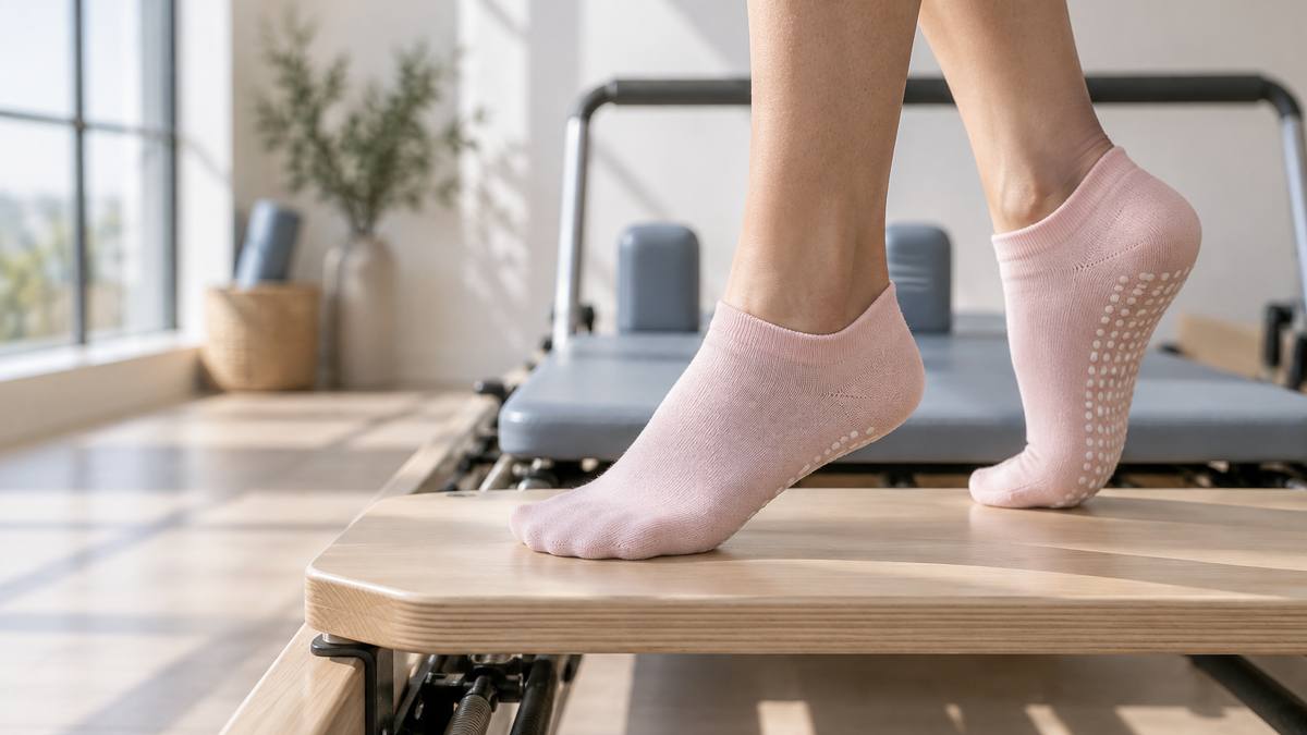 Best Non-Slip Grip Socks for Pilates and Lagree